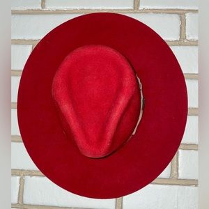 Red bull hide hat. New without tags